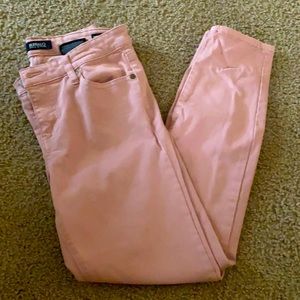 Buffalo David Bitton-Light pink skinny jeans